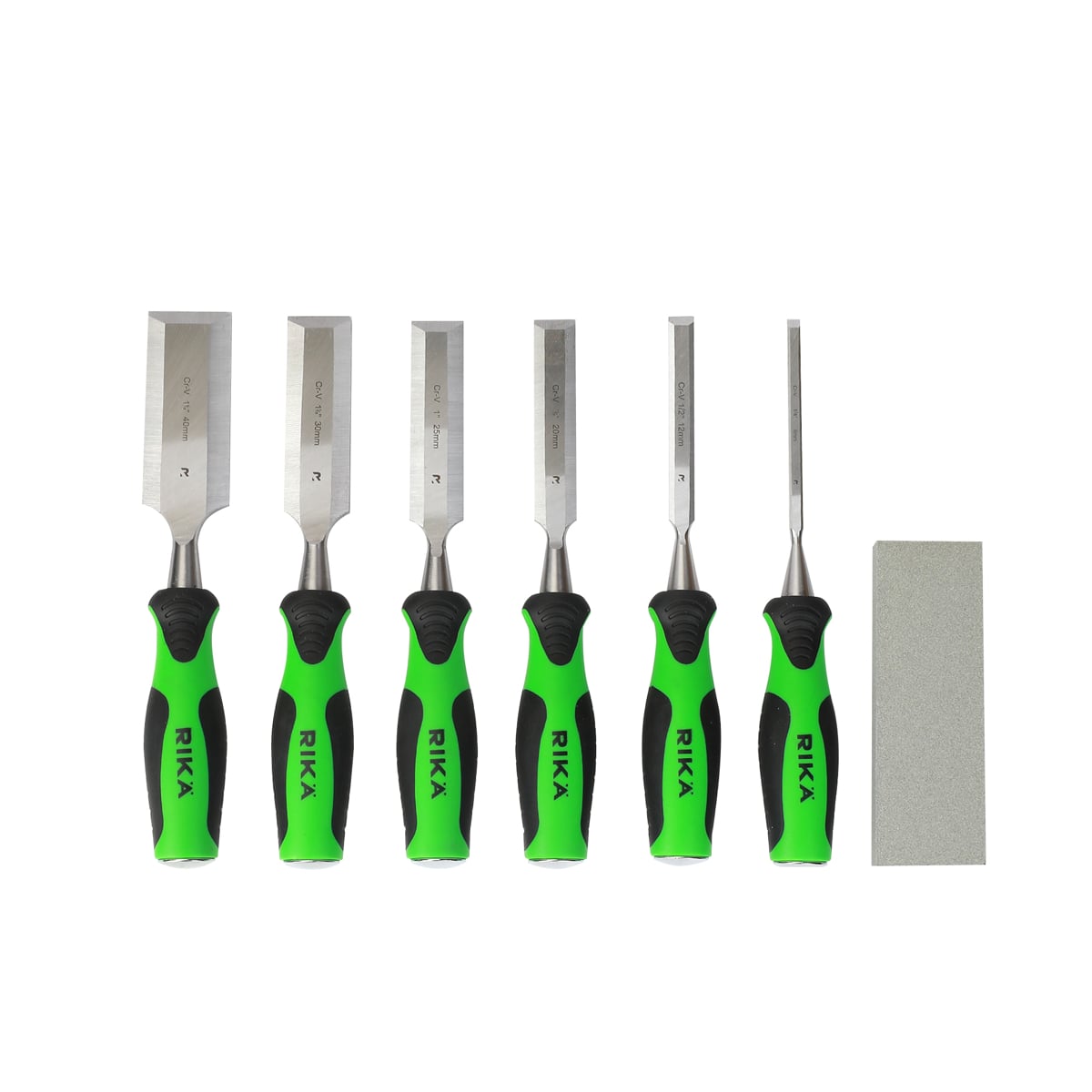 Rikä 7pc Bevel Edge Wood Chisel Set